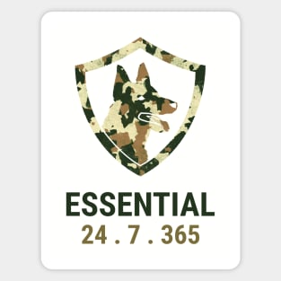 Essential 24.7.365 (Camo K9) Magnet